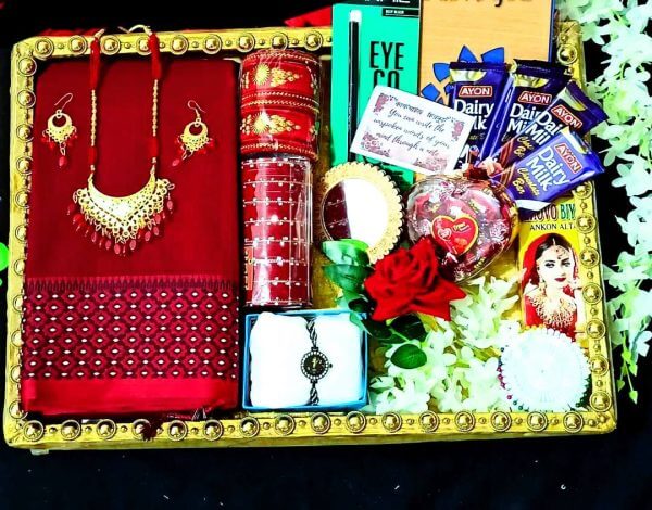 merron suti saree combo