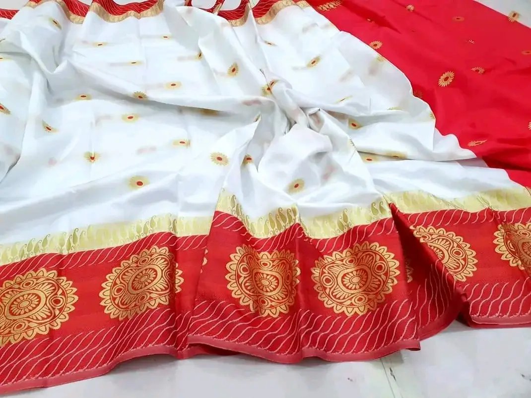বেষ্ট কোয়ালিটি গিফট আইটেম। এব্রোটারি কাজের কাতান প্রিমিয়াম সেট - Image 3