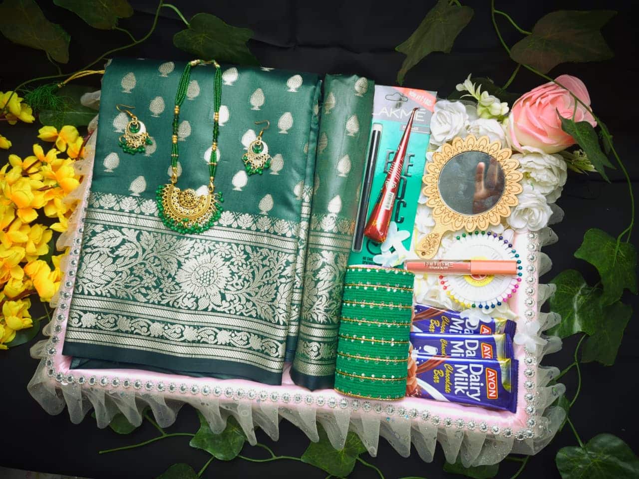 best porimoni special green katan gift combo
